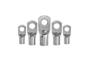 FATO Cable Lug SC Series 10/16/25/35/50/70/95mm Wire Crimp Single Hole Tinned Electrical Copper Battery Terminal Power Connector
