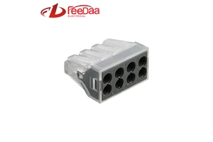 Cable Fast Connectors 24A Electrical Terminal Connector 8 Pin Push Connector China Supplier