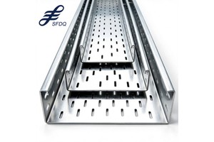 Cable Tray System with Accessories for Electrical Cable Management