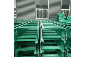 Customizable Length & Width Glass Fiber Reinforced Channel-Type Cable Tray for Industrial Manufacturing