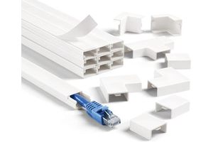 10x20mm 10x15mm PVC Cable Chute Round and Slotted Cable Trunking Wiring Ducts Made of Plastic and Rubber