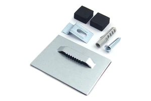 Heavy Duty Strong Wall Mounting Brackets Self Adhesive 60*80mm Mirror Plate Kit
