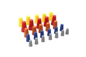 Wiring Cap Connecting Terminal Electrical Wire End Connector Ribbed Caps Small Cable Wire Connectors Nuts
