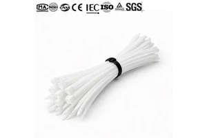Wholesale Manufacturer Black Custom Color Stainless Steel Plastic Self-locking Zip Tie Nylon Cable Ties