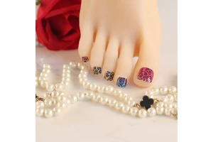 Nail patch Colorful Nail Stickers Nail Decals