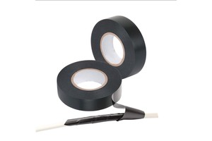 Best quality plain black abrasion resistant electrical engineering use PVC electrical insulating tape