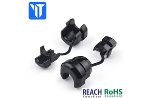 5N-4 Plastic Power Cord Clip Nylon Flame Retardant Flat Wire Anti-Tensile Cable Clips
