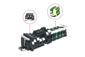 High Current Fast Wiring Disconnect Grounding Wire Screw Clamp Terminal Blocks