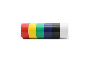 Custom PVC Electrical Insulation Tape and Electric Fence Tape 130u X 19mm X 18m