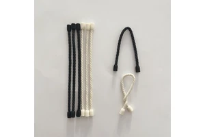 8Pcs 6-inch Releasable Silicone Cable Ties Reusable Steel-Core for Bundling and Organizing LMG Brand Model 19MD-LM0061