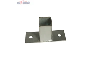 OEM Stainless Steel Angle Bracket Metal Stamping Parts Bending Communication Domain Custom Sheet Metal Fabrication