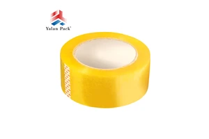 Yalanpack Premium BOPP Single Sided Adhesive Tape Custom Logo Option Jumbo Roll Packing Tape For Carton Sealing