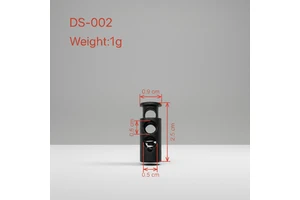 Factory Manufacture Low Price Adjustable Plastic Buckle Cord Lock Stopper Color Custom Cord Lock Buckle Plastic Stopper