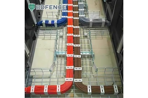 Lightweight Low Carbon Steel Galvanized Wire Mesh Cable Tray, Anti-Rust Anti-Moisture Anti-Corrosion, Super Load Bearing Fast