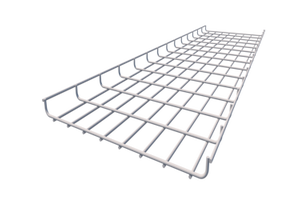 Customized Industrial Corrosion-Resistant Galvanized Surface Wire Mesh Cable Trays Carbon Steel 25mm Side Rail Height Tengxiang