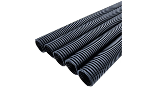 Flexible Split Soft PE Corrugated Pipe Conduit for Electric Cable Protection 3/8"-6" Size