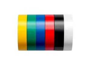 YONGYU Manufacturer Stock 600V Waterproof Electrical Insulating Tape Rubber Adhesive Heat-resistant PVC Electric Insulation Tape