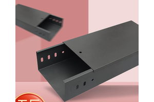 Shunlide Fireproof Cable Tray Trunking Powder Coated Grey Metal Galvanized Large Span Aluminum Alloy 200*100 Cable Laying Wiring