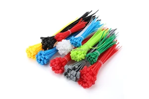 Industrial Multi-Purpose UV Resistant Black Cable Ties, 8 Inches, 100 Pack