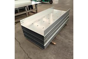 Electrical Wire Floor Cable Tray Desk Cable Trunking Galvanized Metal Cable Organizer Cable Tray