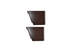 7Inch K Style Aluminum Alloy Gutter End Caps