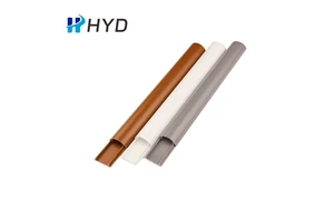 High Quality PVC Cable Channel Half-Round Electrical Conduit Fireproof Wiring Ducts
