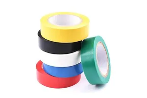 PVC Electrical Insulation Tape, Flame Retardant Wire Cable Insulating Tape, Multi-Color