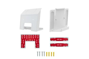 Power Supply Router Wall Mount Bracket for Starlink Gen 3 V3 with Screw Install or No Drilling of Double-sided Adhesive Install