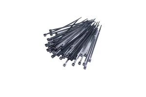 500pcs Flexible Nylon6.6 Mini Cable Ties 2.5x80mm | Self-locking 18lbs | Heat Resistant for DIY/Home/Garden
