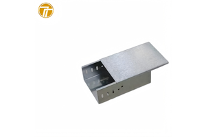 400*100 Carbon Steel Electro-galvanized Solid Bottom Cable Tray High Quality Factory Customized 1.5mm Body Thickness