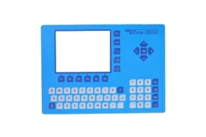 PC Material Membrane Front panel Graphic Overlay With Self Adhesive