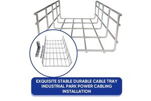 Durable Flexible Wire Mesh Cable Tray Bendable For Irregular Corner And Complex Wiring Fully Personalized Design