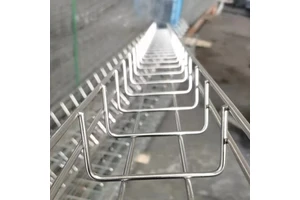 500X100X5MM Hot dipped galvanized Wire mesh cable tray in stock