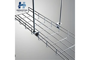 Mesh Wire Cable Tray for Underfloor & Overhead Cabling – Durable Cable Basket Manufacturer for Office & Retail Spaces