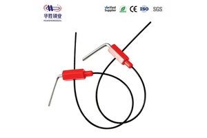 Tamper Evident Steel Wire Cable Security Seal, Custom Laser Logo Numbered Metal Wire Seals For Logistics & Cargo Protection