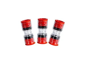 Microduct Straight End Cap Connector for HDPE Duct 12mm 14mm 10mm Fiber Optic Cable of STR Type Fiber Optic Equipment