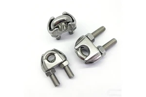 Rigging Hardware Stainless Steel 304 Wire Rope Cable Clip Clamp