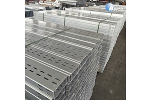 50mm-900mm Width Cable Tray Pre Galvanized Slotted Cable Tray