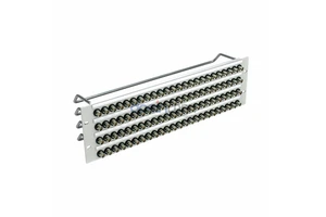 Factory Supply 96 Ports BNC Female Jack Patch Panel 2ru Female Patch Panel for Cat6 Cat7 Video