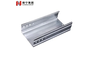 400*200 Steel Galvanized Trough Type XQJ-C-01A Cable Tray for Indoor/Outdoor Use Custom Capacity