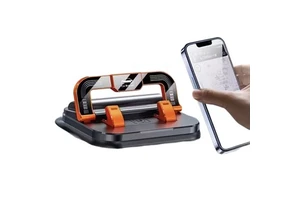 Universal 360 Rotation Car Accessories Dashboard Mount Mobile Phone Holder with Car Temporary Parking Card Phone Number Plate