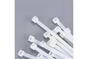 3x120mm Nylon 66 Cable Ties 2.5*120mm High Quality Self-locking Zip Ties Length 4.7" Minimum Tensile Strength 8kg/18lbs