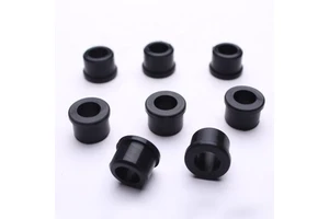 4.5mm-100mm Silicone Rubber Snap-On Grommet Hole Plugs End Caps and Bungs for Wiring Protection - Durable Stock Available