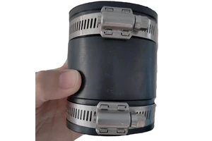 Waste Water PVC Pipe Fittings Flexible Couplings & Connectors Rubber Product