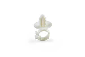 Essentra Screw Mount Cable Clamp Panel Wire Holder Natural UL94 V0 Nylon SCC-SE Standoff Cable Clip Side Entry