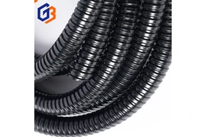GUBEN DN20 20MM 3/4 Plastic Coated Galvanized Steel PVC Combustion-Proof Electrical Wire Protection Hose Cable Bellows Conduit