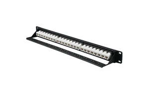 High Density Fiber MPO Patch Panel with Mount for Jack Coupler Ports