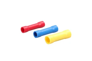 Factory Wholesale Cable End Caps Electric Wire End Connector BV1.25~BV38 Nylon PVC Copper Brass Insulated Cord Cable End Caps