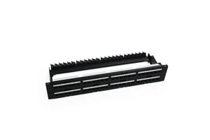 Factory Supply 1U 48-Port Telco Network Patch Panel with Female 8P2C Voice 1 RMS CAT5E/Cat6