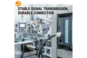 Custom M12 Male 2.54mm Pitch JST Connector Cable Assembly IP67 Waterproof Industrial Sensor Automation Equipment Aluminum